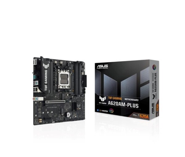ASUS MB Sc AM5 TUF GAMING A620AM-PLUS, 4xDDR5, 2xDP, 1xHDMI, mATX EDF_1887797