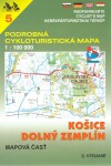 Košice, Dolný Zemplín 5 - cykloturist. mapa - kolektiv autorů