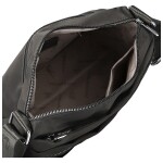 Trendy dámská nylonová crossbody kabelka Nomia, šedá