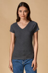 Promodoro 1525 Dámské tričko X.O s výstřihem do V 40.1525 heather grey heather grey 3XL