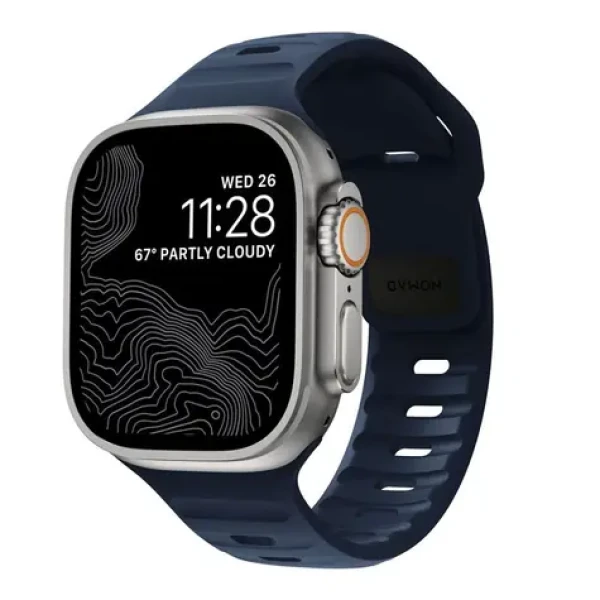 Nomad Sport Strap, atlantic blue - Apple Watch Ultra (49mm) 8/7 (45mm)/6/SE/5/4 (44mm)/3/2/1 (42mm) (NM01219385)