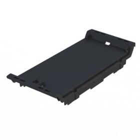 Electronics housings, OMNIMATE Housing - series CH20MBlack, Front element, Width: 45 mm