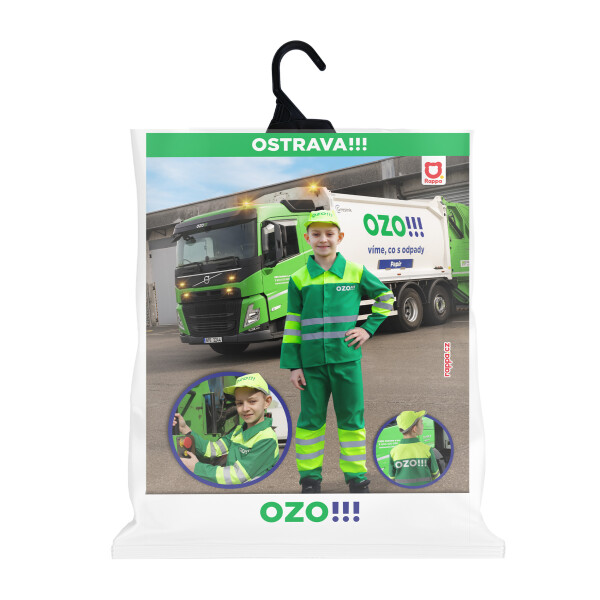 Dětský kostým - Popelář OZO!!!, vel. M