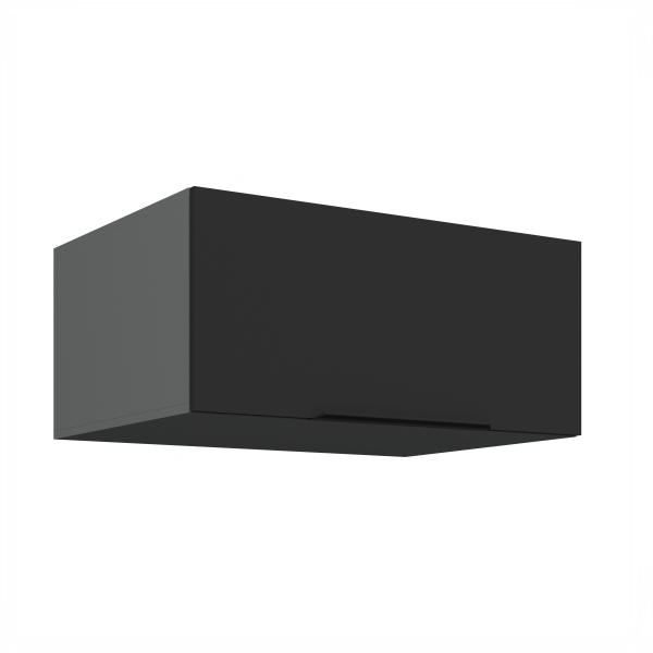 Horní skříňka Aria ANT 80 NAGU-36 1F Barva korpusu: Antracit, Barva dvířek: BL - Black AFM
