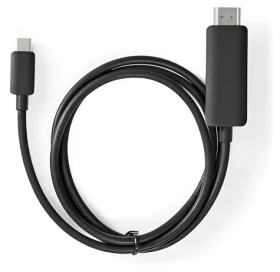 Nedis USB-C - HDMI 2m černá / Adaptér / USB 3.2 Gen 1 / 4K 60Hz (CCGL64655BK20)