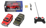 Mamido Auto na dálkové ovládání Hummer H2 R/C 1:24 červené