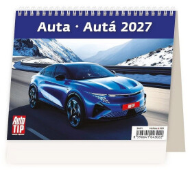 Kalendář stolní 2027 - MiniMax Auta
