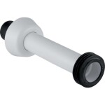 GEBERIT - Příslušenství Sada prodloužení připojovací soupravy s růžicí, alpská bílá 118.026.11.1