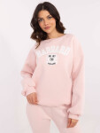 Mikina EM BL 617 16.01X světle růžová jedna velikost