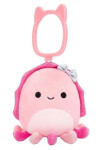 Squishmallows Klíčenka Růžová sépie - Auggie