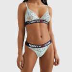 Dámská tanga Jeans Lace UW0UW03950-C94 - Tommy Hilfiger M