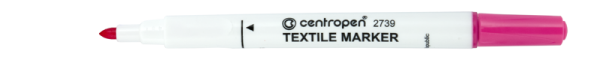 Značkovač Centropen 2739 na textil - růžový