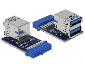 Delock USB 3.0 Pin Header (F) - 2 x USB 3.0 (F) (41865)