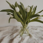 Eulenschnitt Skleněná váza Floral Clear 14 cm, čirá barva, sklo