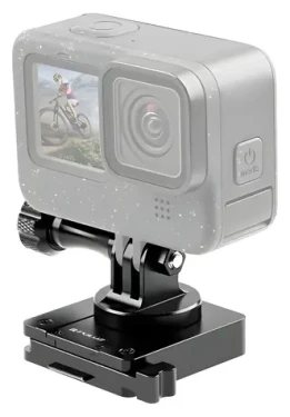 Puluz PU935B / Držák na helmu / pro akční kamery GoPro, DJI, Insta360 / hliníková slitina (PU935B)