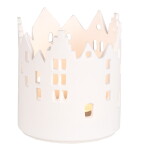 Räder Porcelánový svícen City Light 9 cm, bílá barva, porcelán