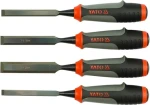 YATO Sada dlát 4 ks / Dláta / 10-12-16-20 mm / ocel CrV / plastová rukojeť (YT-6281)