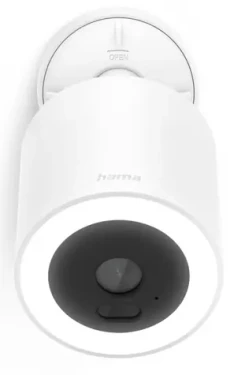 Hama Venkovní WiFi kamera s PIR senzorem a LED bílá / IP kamera / 1920x1080 / Wi-Fi / microSD (001766700000)