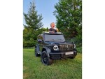 Mamido Elektrické autíčko Mercedes G63 AMG 2x24V 4x200W XXL černé