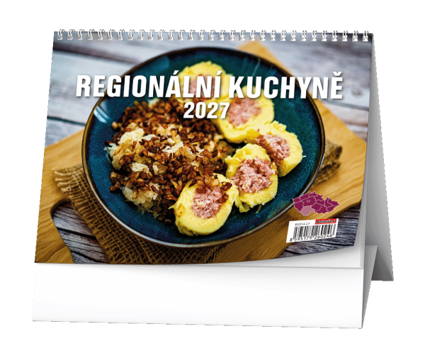 Stolní kalendář 2027 Baloušek Regionální kuchyně