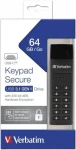 Verbatim Keypad Secure Drive 64 GB / USB C 3.2 Gen 1 / R:160 MBs / W:140 MBs (49431)