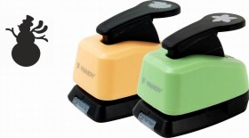 Děrovačka dekorační 16mm - Sněhulák