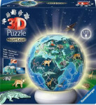 3D Puzzle-Ball: Noční země (Noční edice) 72 dílků