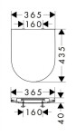 HANSGROHE - GladeLake S WC sedátko, SoftClose, bílá 60112450