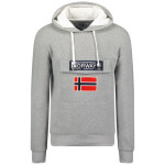 Geographical Norway Gadrien DB 054 M WW6114H/GN/Blended Grey / White mikina L