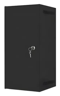 Lanberg WF10-2312-00B černá / Nástěnný rack / 10" / 12U / 280×310 mm / nosnost 20 kg (WF10-2312-00B)