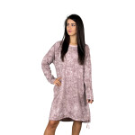 HOSH Mikinové šaty BLAIR Velikost: UNI, Barva: Béžová