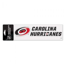 Wincraft Samolepka Carolina Hurricanes Logo Text Decal% 1 ks
