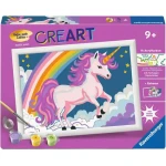 Ravensburger CreArt Růžový jednorožec – malování podle čísel