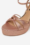 Sandály NINE WEST S3SH005-01A Látkový materiál
