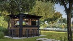 KETER DECO BAR DUO domek - Walnut