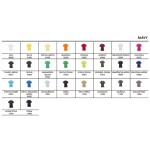 Triko pánské SUNSET PAYPER hnědé s krátkým rukávem 155g/m2 100% bavlna