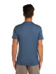ICEBREAKER Mens Mer 150 Tech Lite SS Tee IB Wordmark, Dawn velikost: M