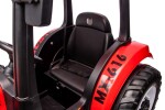 Mamido Elektrický traktor A011 24V 400W červený