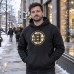 Fanatics Pánská mikina Boston Bruins Primary Logo Graphic Hoodie Black Velikost: