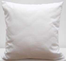 DumDekorace Bílé dekorativní povlaky na polštáře Šířka: 40 cm | Délka: 40 cm