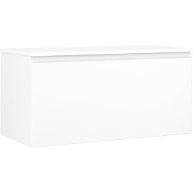 MEXEN/S - Orio koupelnová skříňka pod umyvadlo 100 cm s deskou, 1 šuplík, bílá mat 91A10-10047-1-BFC01