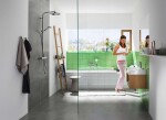 HANSGROHE - Crometta Sprchový set S 240 Showerpipe s termostatem, chrom 27267000