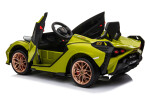 Mamido Dětské elektrické auto Lamborghini Sián zelené