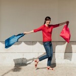 Skládací nákupní taška Reisenthel Mini Maxi Shopper L červená