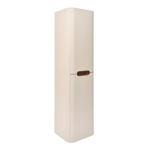 Koupelnová skříňka vysoká SAT Fusion 40x149x33 cm pískově béžová mat SATFUSIONV40BE SATFUSIONV40BE