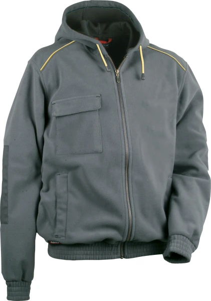 Bunda fleecová Cofra POTSDAM Barva: Antracitová, Velikost: 4XL (V130_0_04_XXXXL)