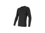 Sensor Merino Active pánské triko dl.rukáv černá