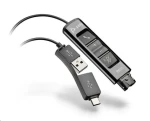 Poly DA85 USB-A/C na QD Adaptér černá (786C7AA)