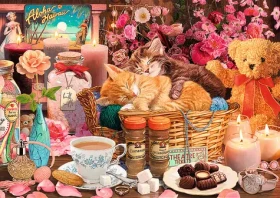 Trefl - Puzzle - Premium Plus Tea Time: Všechno hezké