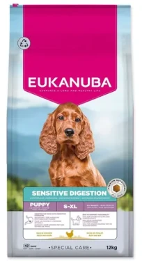 Eukanuba Special Care Puppy Sensitive Digestion 12 kg / Granule pro psy / Citlivé trávení / Drůbeží receptura (174-196466)